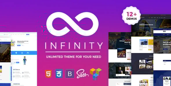 Gallery image of Infinity - One Page WordPress Theme