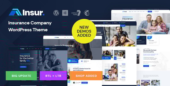 Gallery image of Insur - Insurance Company WordPress Theme