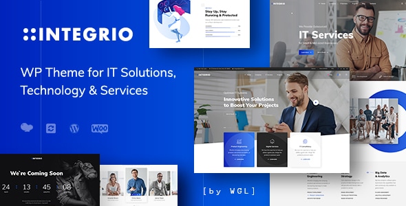 Gallery image of Integrio - IT Solutions and Services Company WordPress Theme