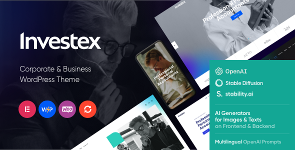 Gallery image of Investex - Corporate & Accounting Theme