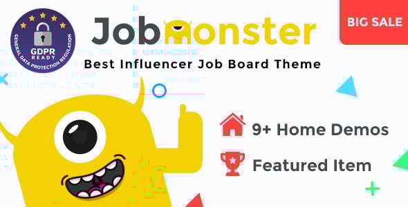 Gallery image of Jobmonster - Job Board WordPress Theme