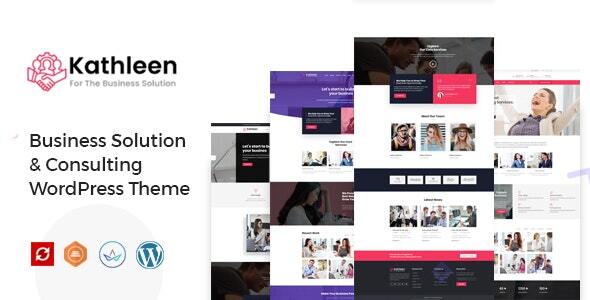 Gallery image of Kathleen - Business Consulting WordPress Theme