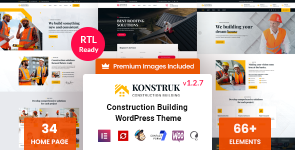 Gallery image of Konstruk - Construction WordPress Theme