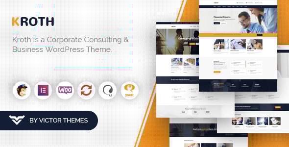 Gallery image of Kroth - Business/Consulting WordPress Theme