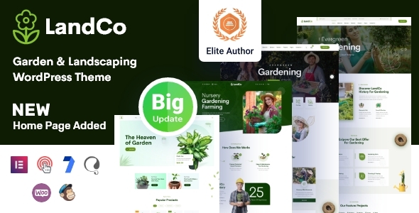 Gallery image of Landco - Garden & Landscaping WordPress Theme + RTL