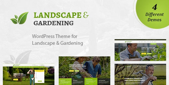 Gallery image of Landscape - WordPress Theme for Gardening & Landscaping