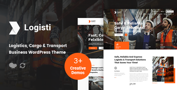 Gallery image of Logisti - Logistics & Transport WordPress Theme