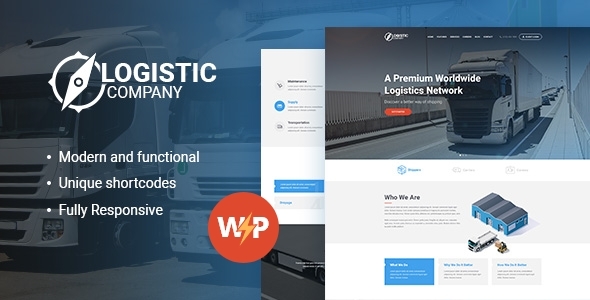 Gallery image of Logistic Company - Transportation WordPress Theme