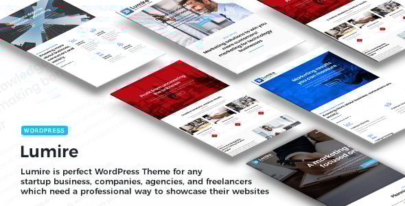 Gallery image of Lumire - Business Consulting WordPress Theme