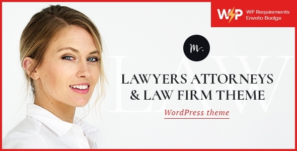 Gallery image of M.Williamson | Lawyer & Legal Adviser WordPress Theme