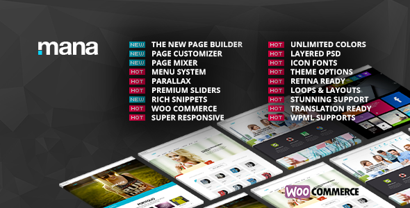 Gallery image of Mana - Responsive Multi-Purpose Theme