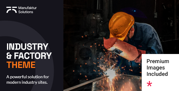 Gallery image of Manufaktur Solutions - Industry and Factory WordPress Theme