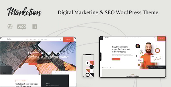 Gallery image of Marketum | Digital marketing & SEO WordPress Theme