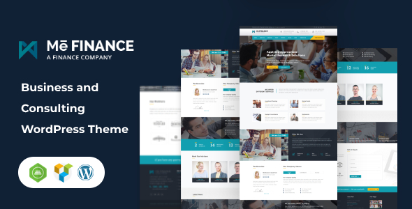 Gallery image of Me Finance - Business and Consulting WordPress Theme