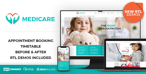 Gallery image of Medicare - Doctor, Medical & Healthcare WordPress Theme