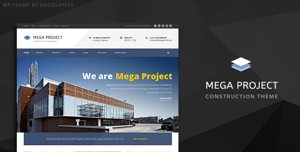 Gallery image of Mega Project - Construction WordPress