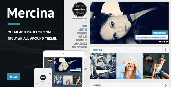 Gallery image of Mercina - MultiPurpose WordPress Theme