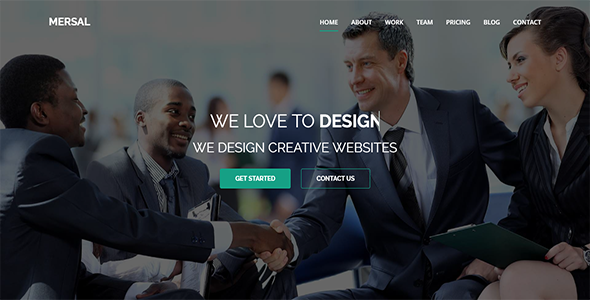 Gallery image of Mersal - One Page MultiPurpose WordPress Theme