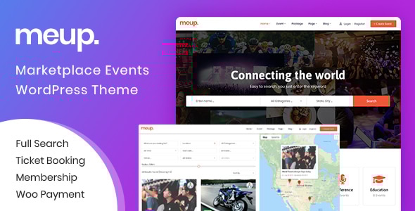 Gallery image of Meup - Event Marketplace WordPress Theme