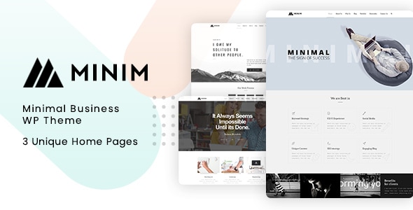 Gallery image of Minim - Minimal WordPress Theme
