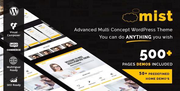 Gallery image of Mist - Advanced Multi-Concept WordPress Theme