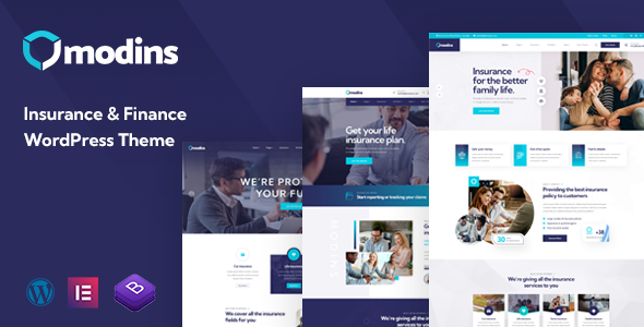 Gallery image of Modins - Insurance & Finance WordPress Theme