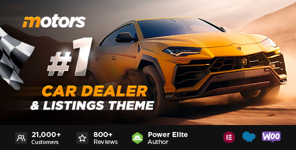 Gallery image of Motors - Car Dealer, Rental & Listing WordPress theme