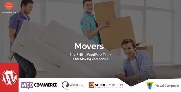 Gallery image of Movers - Moving Company WordPress Theme