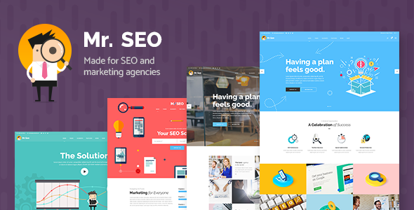 Gallery image of Mr. SEO - Social Media Marketing Agency WordPress Theme