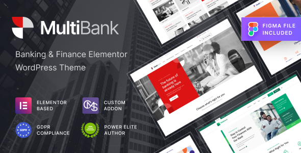 Gallery image of Multibank - Business and Finance WordPress Theme