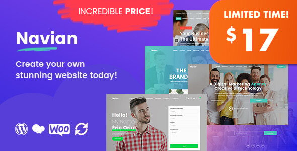 Gallery image of Navian - Multi-Purpose Responsive WordPress Theme