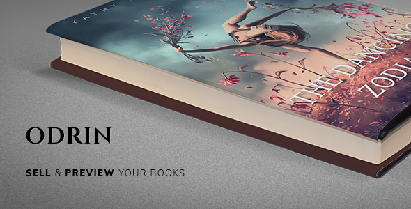 Gallery image of Odrin - Book Selling WordPress Theme for Writers