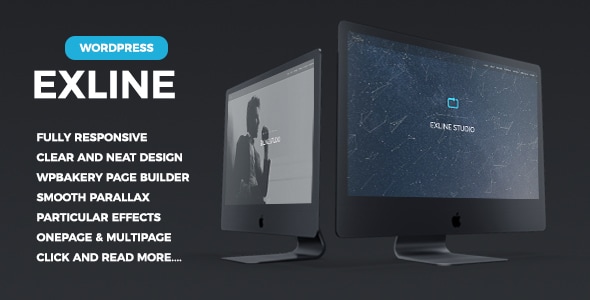 Gallery image of One Page Multipurpose Elementor WordPress Theme | Exline