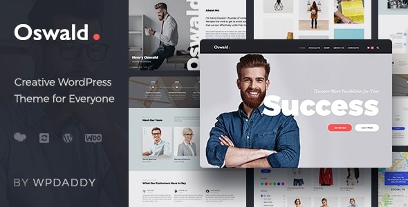 Gallery image of Oswald - Creative Multi-Purpose Responsive WordPress Theme