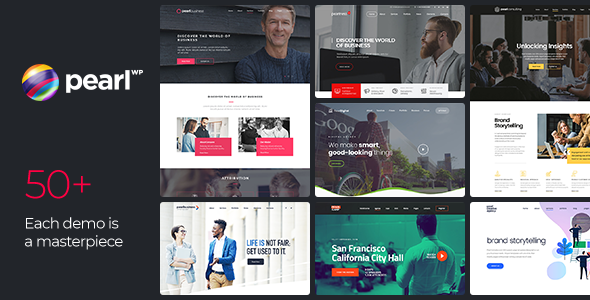 Gallery image of Pearl - Corporate Business WordPress Theme