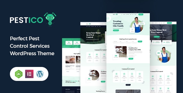Gallery image of Pestico - Perfect Insect Control WordPress Theme