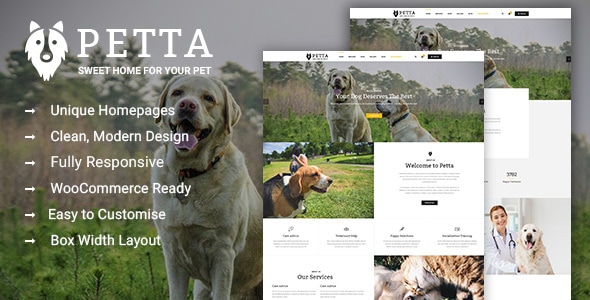 Gallery image of Petta - Premium Pet Care WordPress Theme