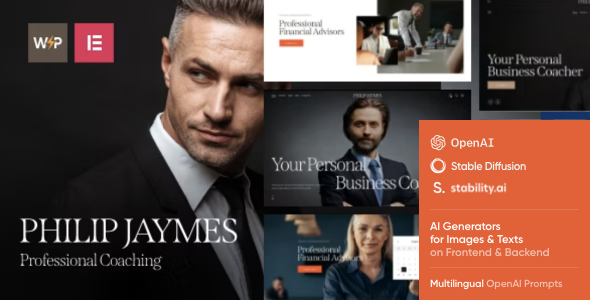 Gallery image of PJ | Life & Business Coaching WordPress Theme