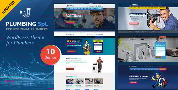 Gallery image of Plumbing Spl - Plumber WordPress Theme