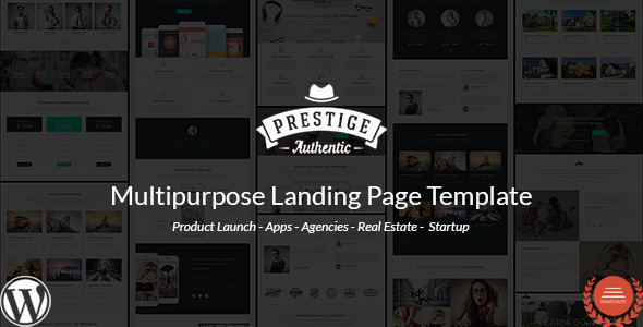 Gallery image of Prestige - Multi Purpose WordPress Landing Pages