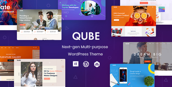 Gallery image of Qube - Responsive Multi-Purpose Theme