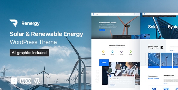 Gallery image of R-energy - Solar and Renewable Energy WordPress Theme