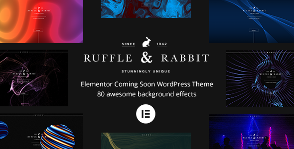 Gallery image of Rabbit - Elementor Coming Soon WordPress Theme