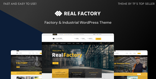 Gallery image of Real Factory - Construction WordPress