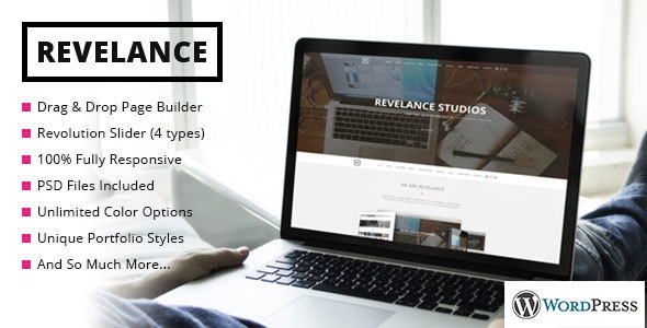 Gallery image of Revelance - Multi/One-Page Business Parallax Theme
