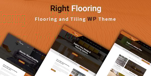 Gallery image of Right Flooring - Tiling Services WordPress Theme