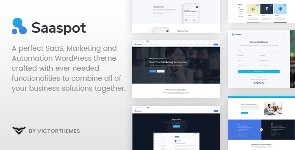 Gallery image of SaaSpot - SaaS Marketing Automation WordPress Theme
