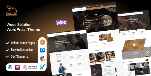 Gallery image of Sawmall - Carpenter and Craftman WordPress Theme