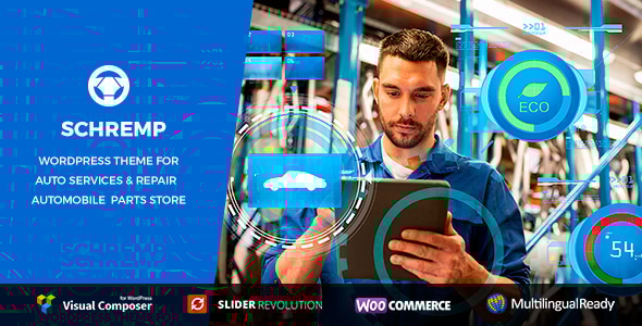 Gallery image of Schremp - Auto Repair WordPress Theme