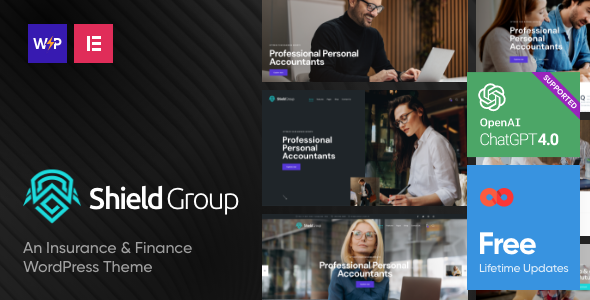 Gallery image of ShieldGroup | Insurance & Finance WordPress Theme